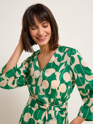 Midi Dress Print Graphic Dots from LANIUS