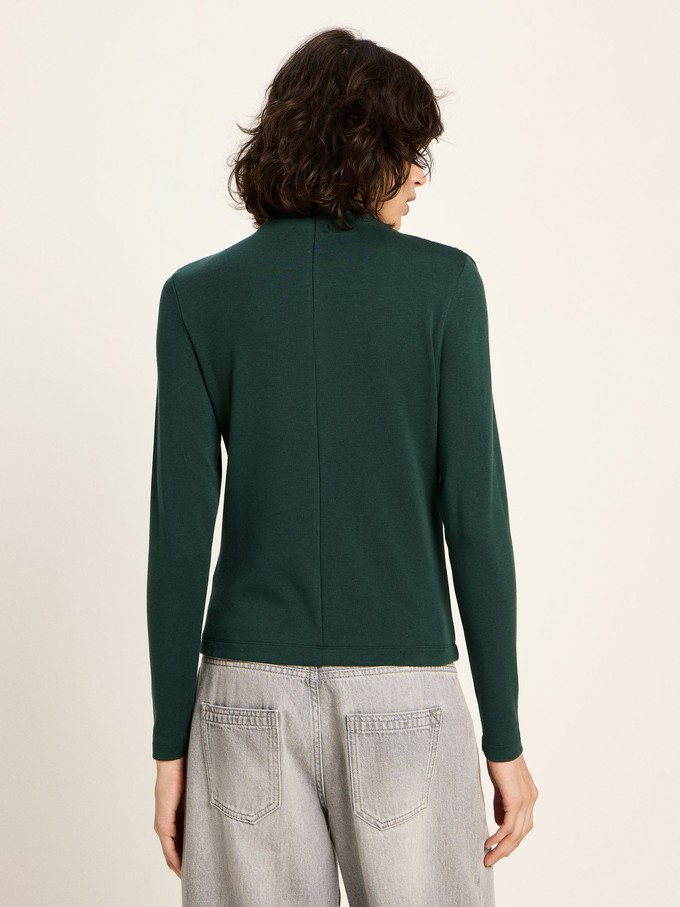 Shirt with stand-up collar from LANIUS