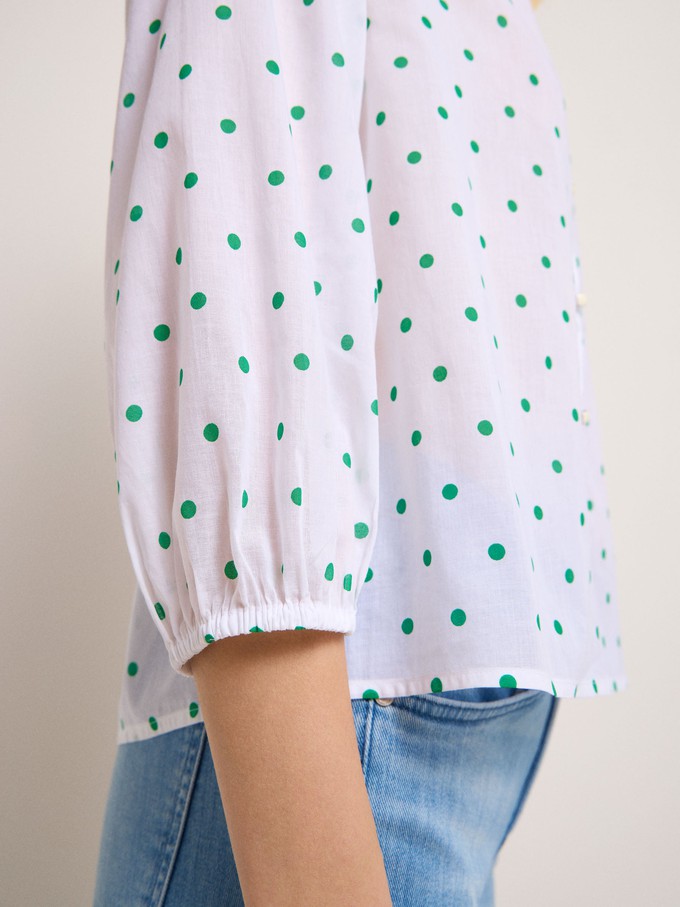 Blouse Print Polka Dots from LANIUS