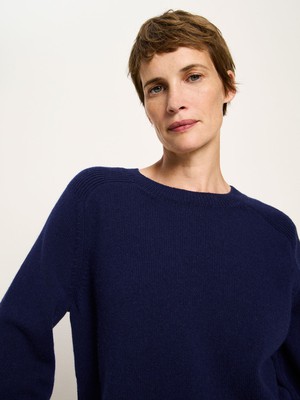 Cropped sweater (GOTS) from LANIUS