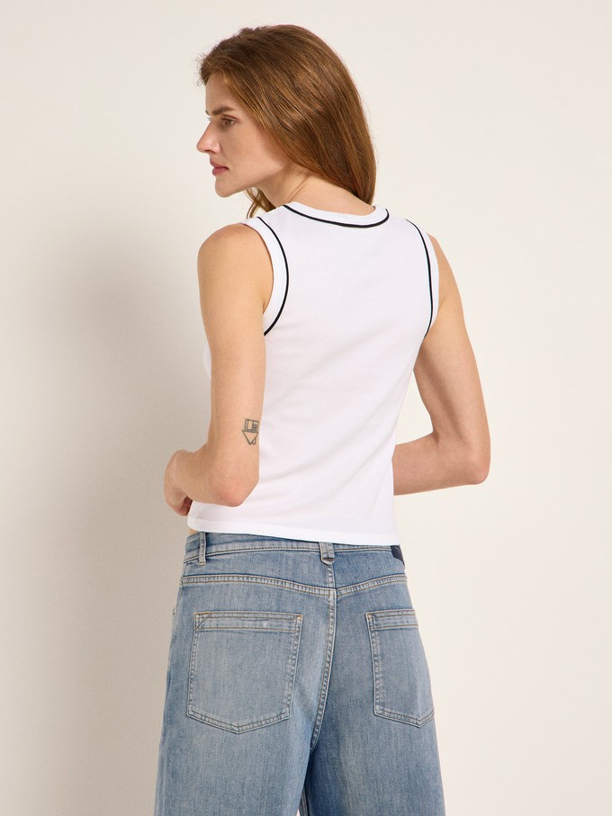 Top with Contrast (GOTS) from LANIUS