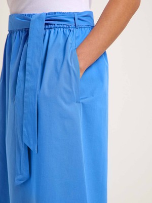 Midi skirt with belt (GOTS) from LANIUS