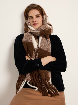Check scarf from LANIUS Check scarf from LANIUS