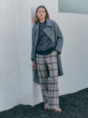 Check Marlene trousers from LANIUS