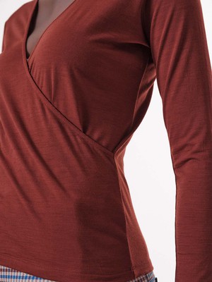 Wrap-around shirt from LANIUS