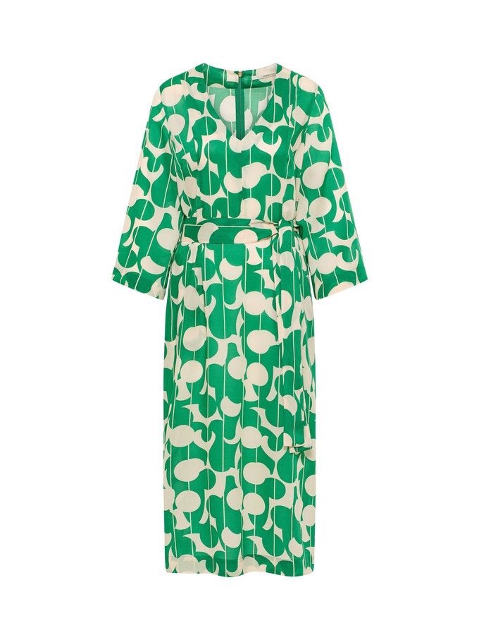 Midi Dress Print Graphic Dots from LANIUS