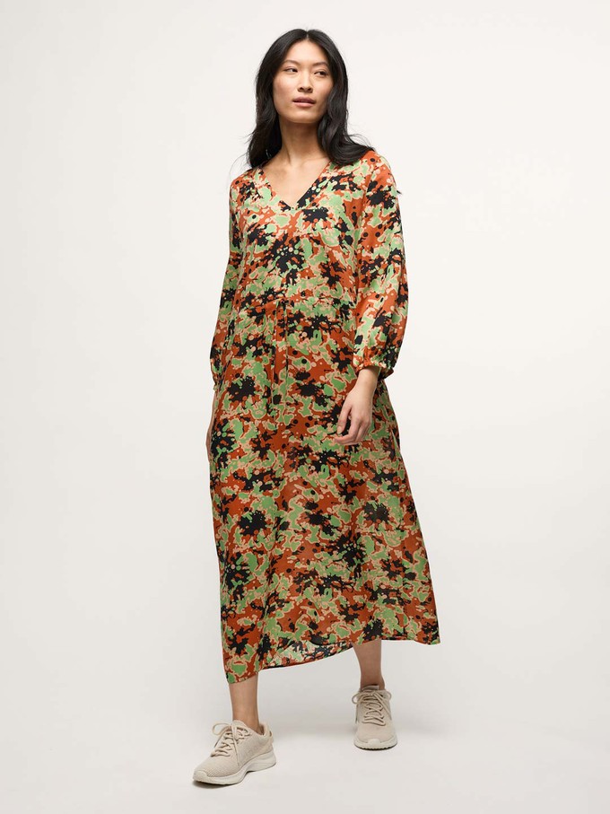 Maxi Dress Print Powerful Bloom from LANIUS