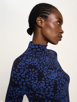 Shirt with stand-up collar from LANIUS