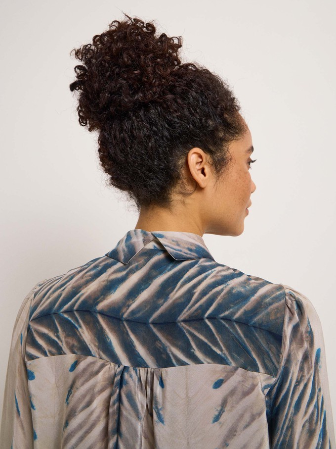 Silk blouse print Tabu from LANIUS