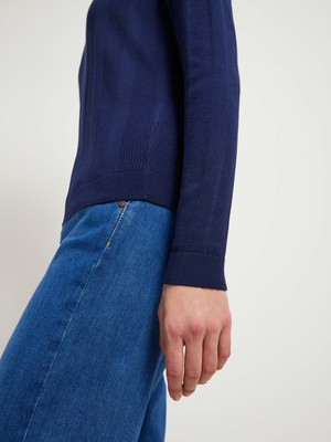 Wide rib sweater (GOTS) from LANIUS