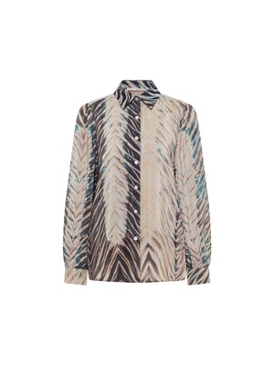 Silk blouse print Tabu from LANIUS