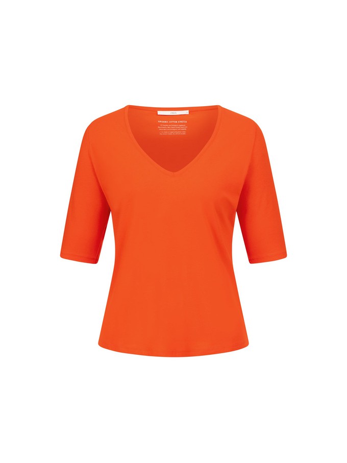 Half sleeve shirt V-neck from LANIUS
