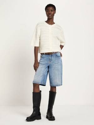 Strickjacke 3/4 Arm mit Ajour from LANIUS