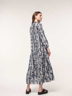 Maxi dress print batik from LANIUS