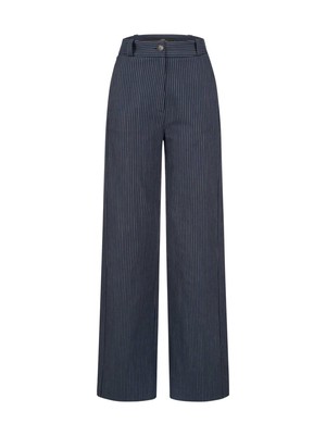 Pinstripe Marlene trousers from LANIUS