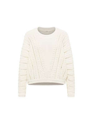 Openwork sweater (GOTS) from LANIUS