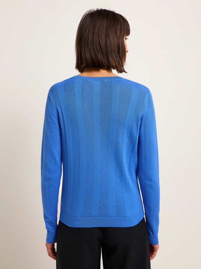 Wide rib sweater (GOTS) from LANIUS
