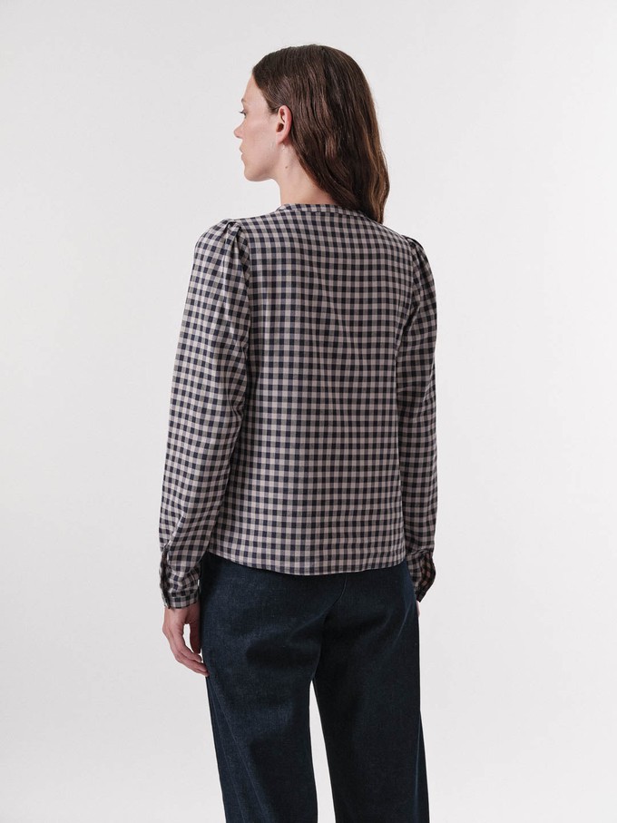 Check blouse from LANIUS