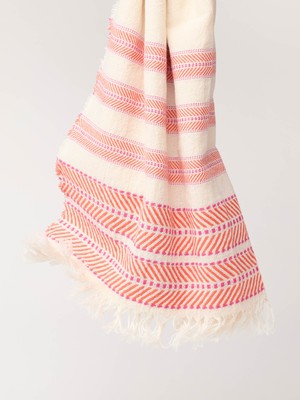Scarf with ikat pattern from LANIUS