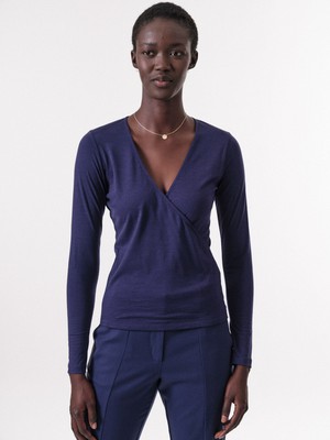 Wrap-around shirt from LANIUS