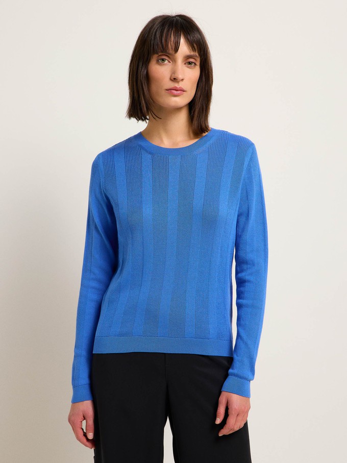 Wide rib sweater (GOTS) from LANIUS