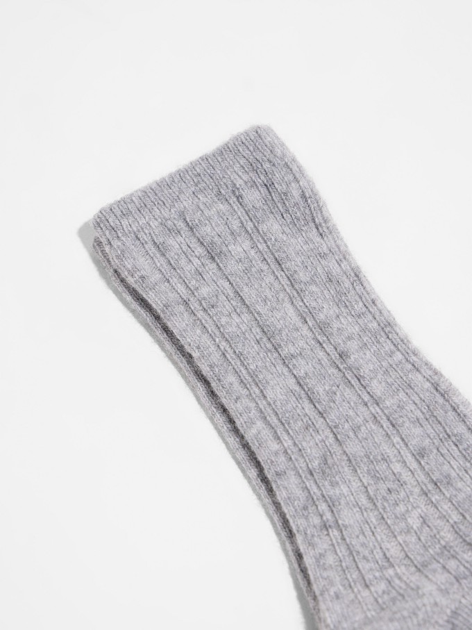 Rib knit socks (GOTS) from LANIUS