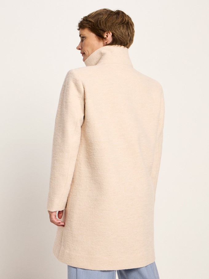 Walk coat with stand-up collar (GOTS) from LANIUS