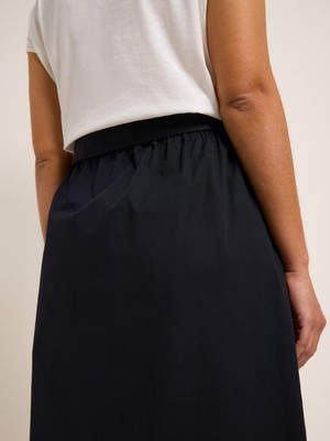 Midi skirt with belt (GOTS) from LANIUS