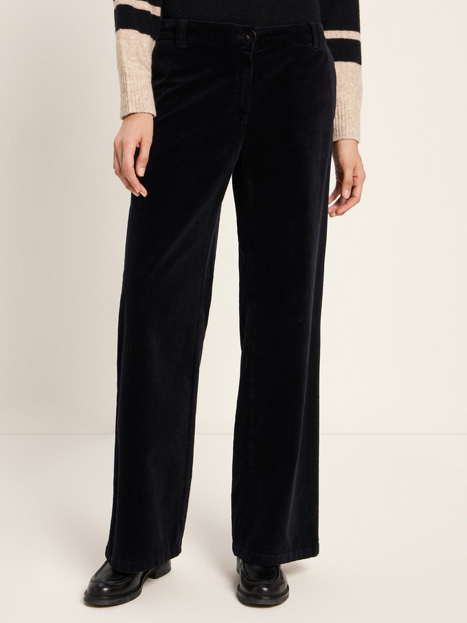 Corduroy Marlene trousers (GOTS) from LANIUS