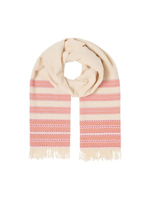 Scarf with ikat pattern from LANIUS