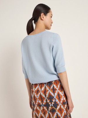short-sleeved sweater (GOTS) from LANIUS