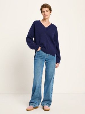 V-neck sweater (GOTS) from LANIUS