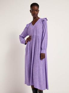 Midi dress print dots via LANIUS