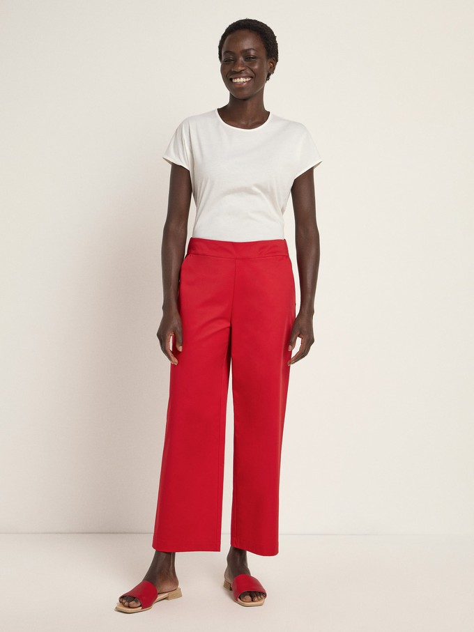 Wide leg trousers (GOTS) from LANIUS