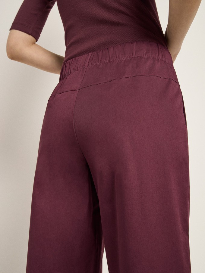 Wide leg trousers (GOTS) from LANIUS