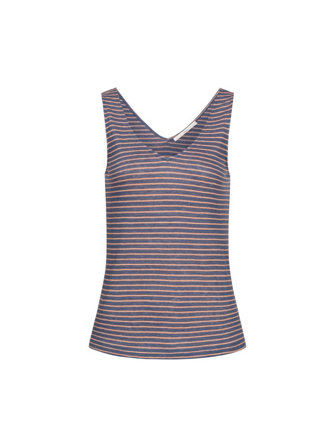 Striped top with V-neck from LANIUS