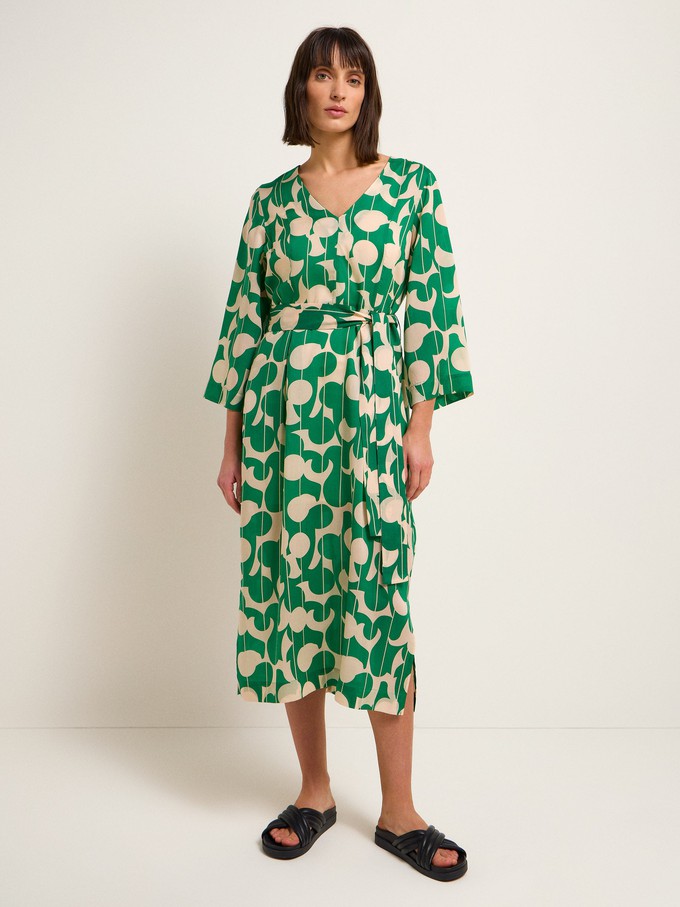 Midi Dress Print Graphic Dots from LANIUS