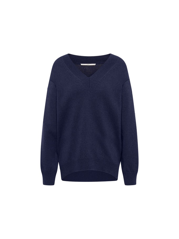 V-neck sweater (GOTS) from LANIUS