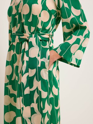 Midi Dress Print Graphic Dots from LANIUS