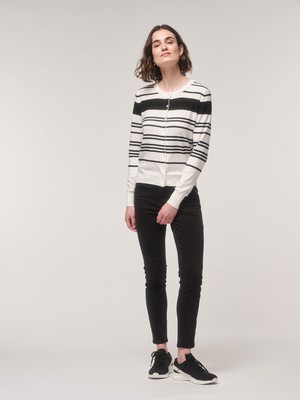 Striped cardigan (GOTS) from LANIUS