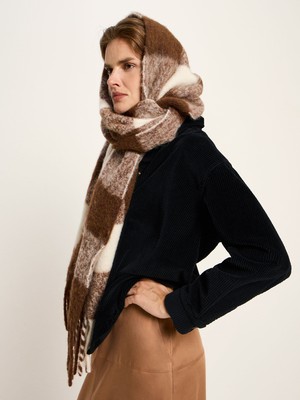 Check scarf from LANIUS Check scarf from LANIUS
