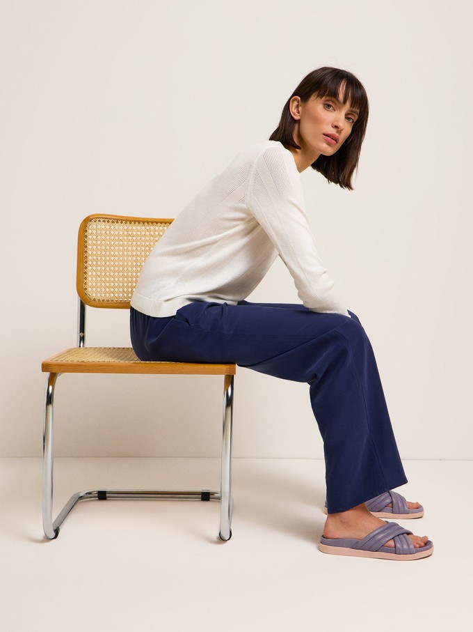 Wide rib sweater (GOTS) from LANIUS