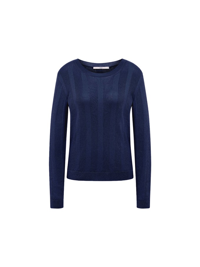 Wide rib sweater (GOTS) from LANIUS