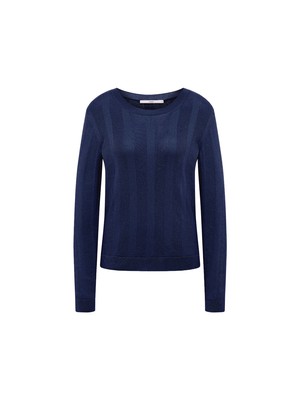 Wide rib sweater (GOTS) from LANIUS