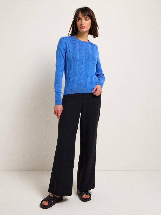 Wide rib sweater (GOTS) from LANIUS