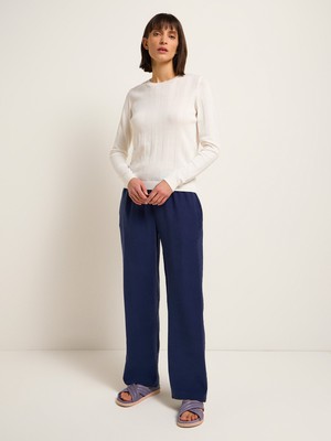 Wide rib sweater (GOTS) from LANIUS