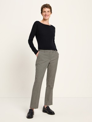 Houndstooth trousers (GOTS) from LANIUS