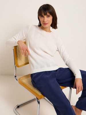 Wide rib sweater (GOTS) from LANIUS