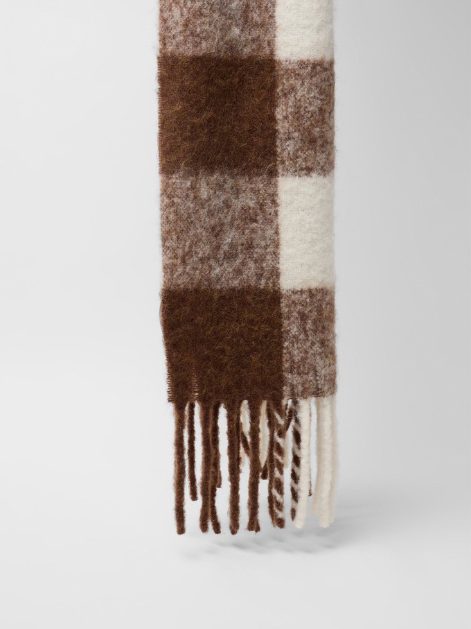 Check scarf from LANIUS Check scarf from LANIUS