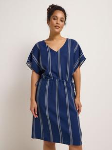 V-neck dress via LANIUS